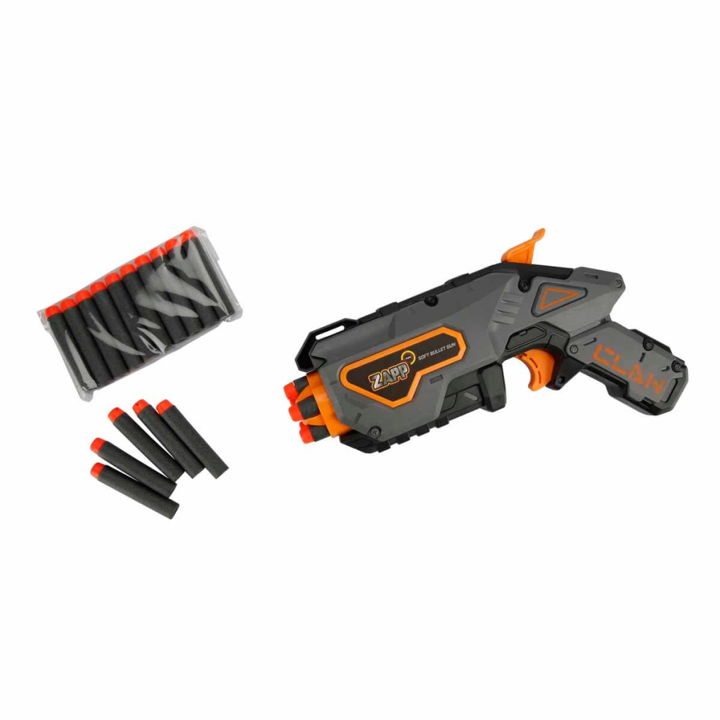 Zapp Toys 20 Mermili Sünger Dart Atan Silah 28 cm Zapp Toys 20 Mermili Sünger Dart Atan Silah 28 cm