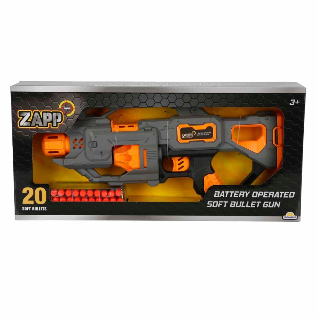 Zapp Toys 20 Mermili Sünger Dart Atan Silah 45 cm Zapp Toys 20 Mermili Sünger Dart Atan Silah 45 cm