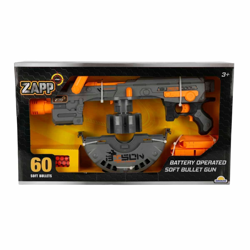 Zapp Toys 60 Mermili Sünger Dart Atan Silah 54 cm Zapp Toys 60 Mermili Sünger Dart Atan Silah 54 cm