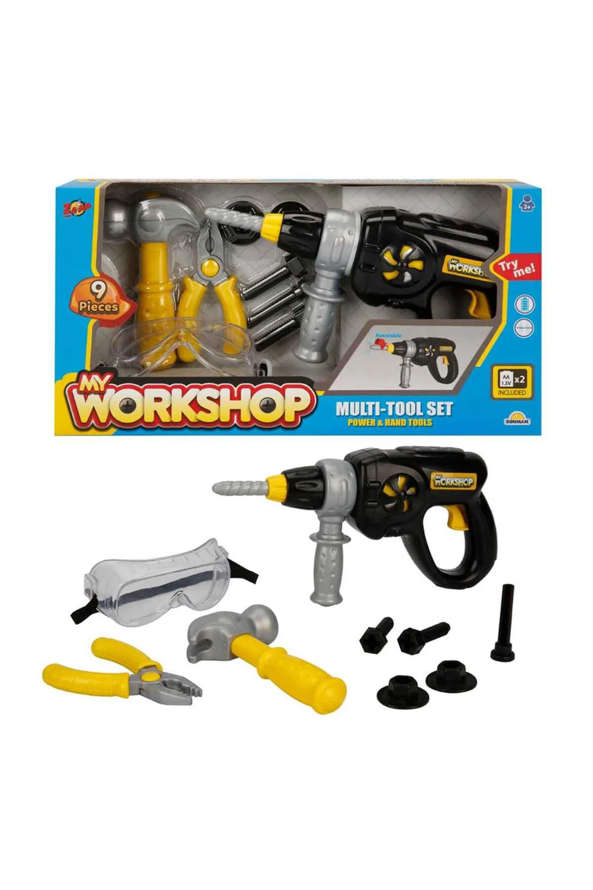 Zapp Toys My Workshop Matkaplı Tamir Seti 9 Parça