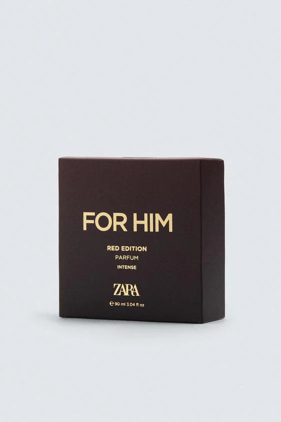 ZARA FOR HIM RED EDITION INTENSE PARFÜM 90 ML (3.04 FL. OZ)