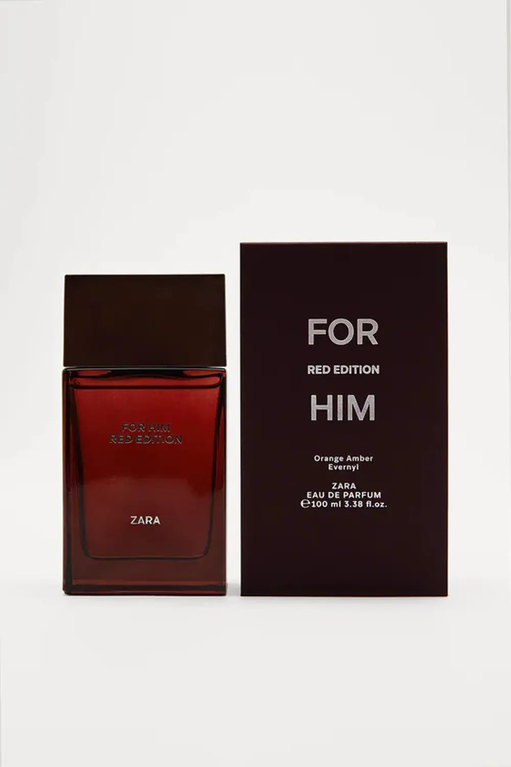 ZARA FOR HIM RED EDITION EAU DE TOILETTE 100 ML (3,38 FL. OZ). ER