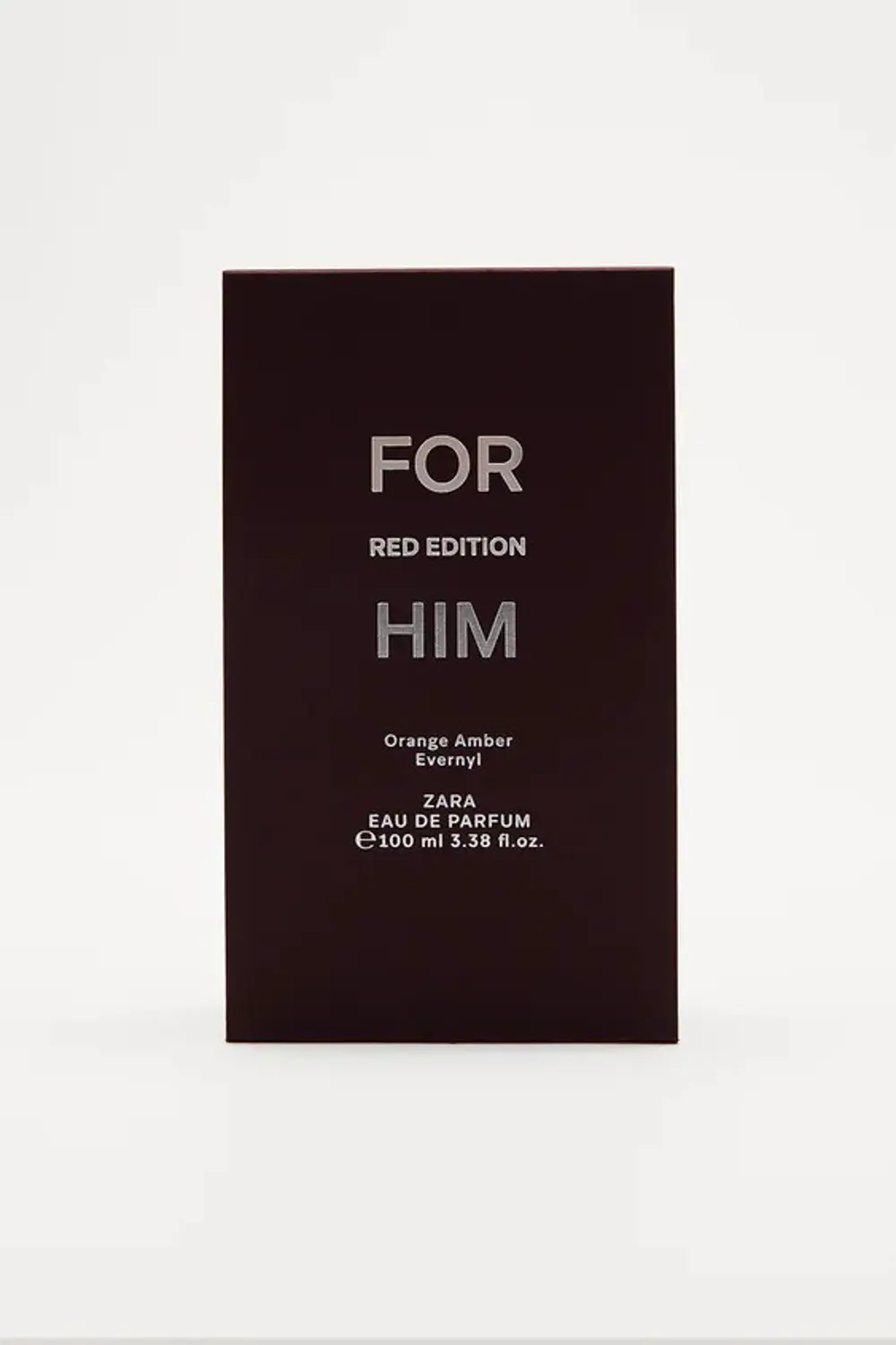ZARA FOR HIM RED EDITION EAU DE TOILETTE 100 ML (3,38 FL. OZ). ER