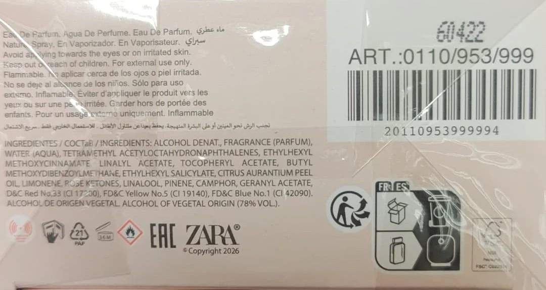 ZARA ILLUSION EDP 80 ML