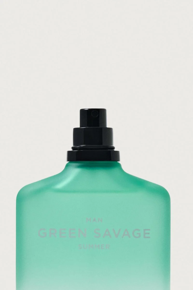 ZARA MAN GREEN SAVAGE SUMMER EDT 100ML (3,4 FL.OZ) - Görsel 3