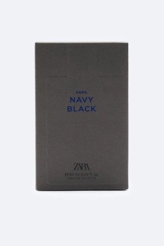 ZARA MAN NAVY BLACK EDT 90ML - Görsel 2