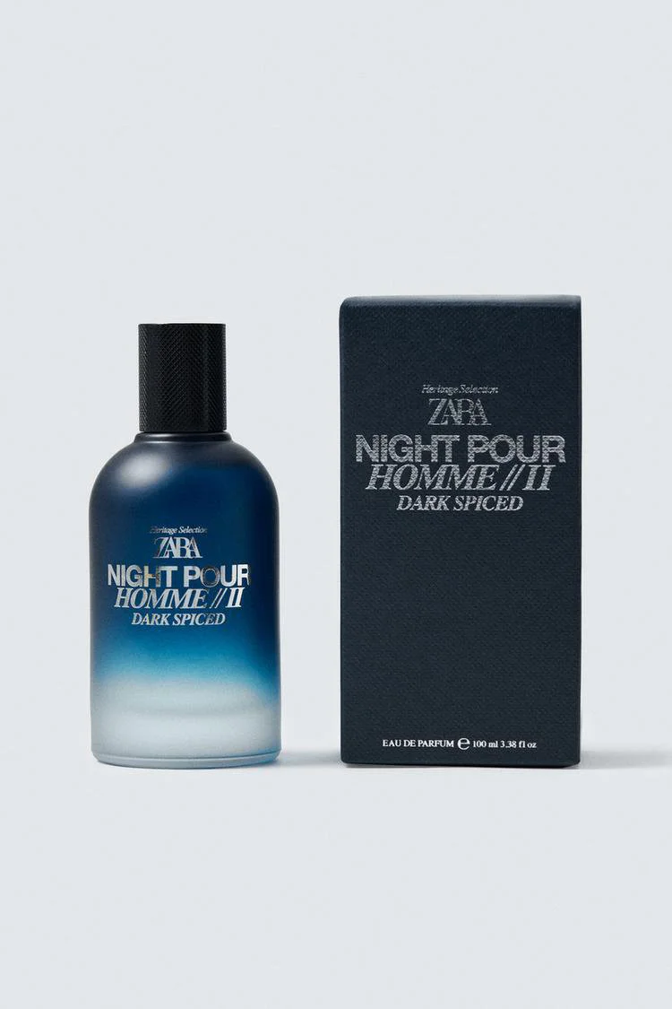 ZARA NIGHT POUR HOMME II: DARK SPICED EDP 100 ML (3.38 FL. OZ.) ZARA NIGHT POUR HOMME II: DARK SPICED EDP 100 ML (3.38 FL. OZ.)