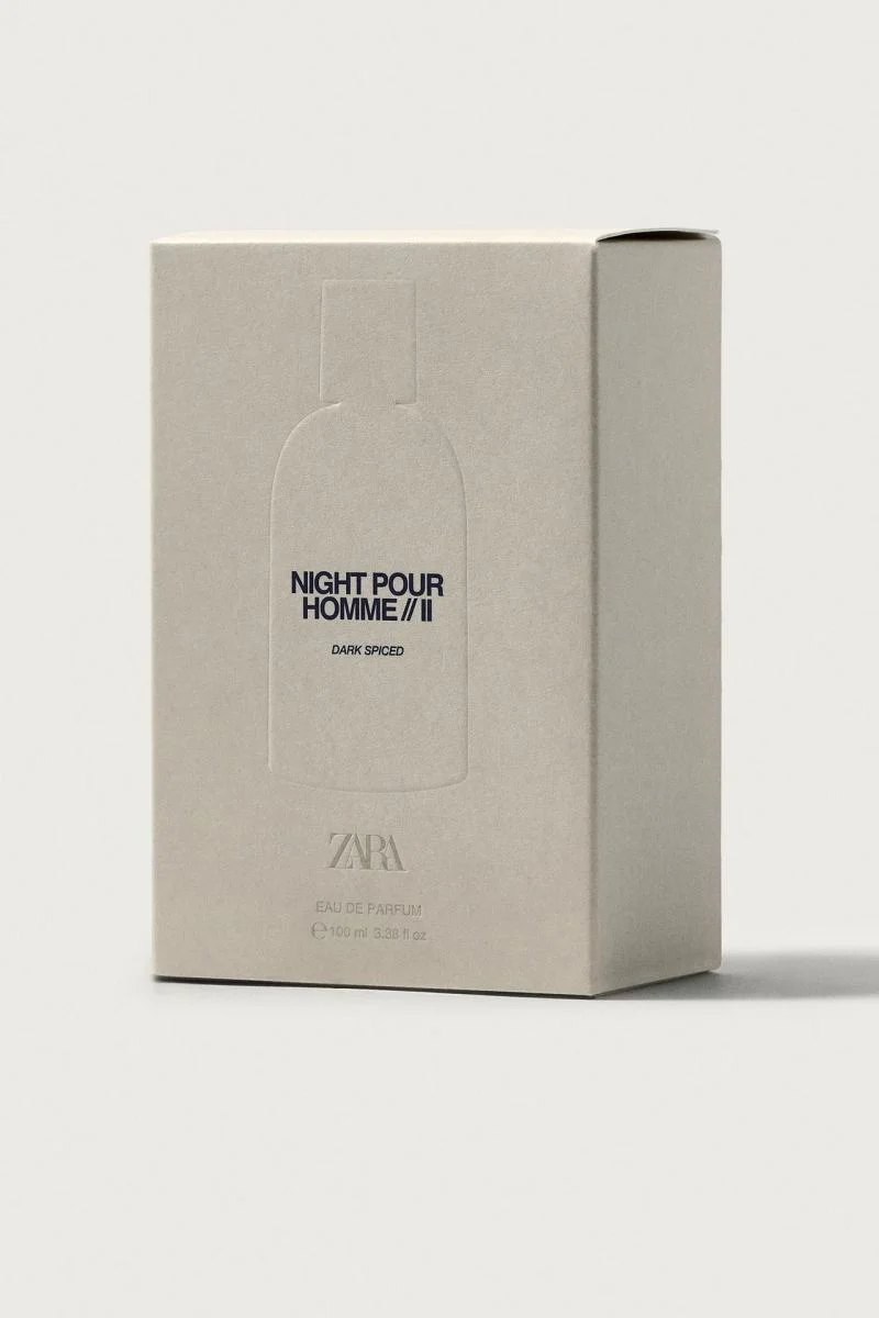 ZARA NIGHT POUR HOMME II: DARK SPICED EDP 100 ML (3.38 FL. OZ.) ZARA NIGHT POUR HOMME II: DARK SPICED EDP 100 ML (3.38 FL. OZ.)