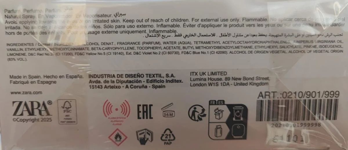 ZARA ORO DI ROMA EDP 100 ML (İNDİRİMSEHRİ) ZARA ORO DI ROMA EDP 100 ML (İNDİRİMSEHRİ) Fiyatı, Yorumları ve Özellikleri