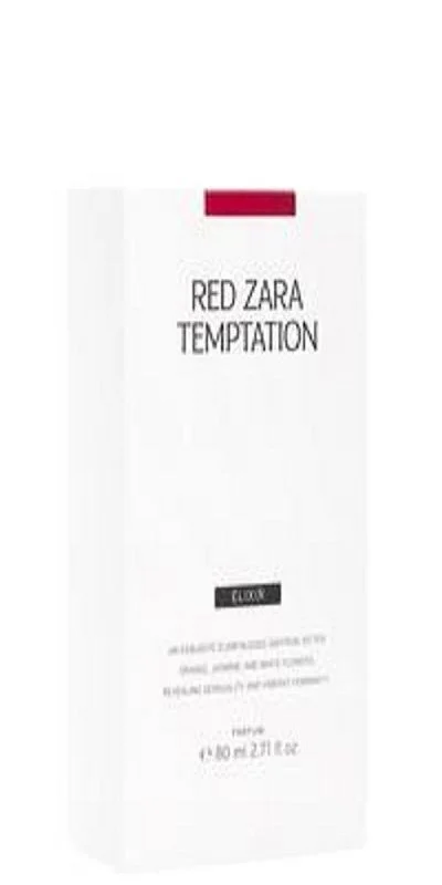 ZARA RED TEMPTATION ELIXIR PARFUM 80 ML
