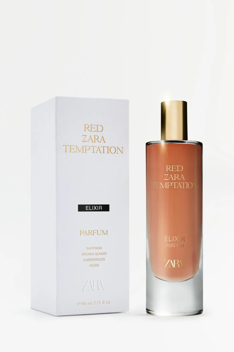 ZARA RED TEMPTATION ELIXIR PARFUM 80 ML