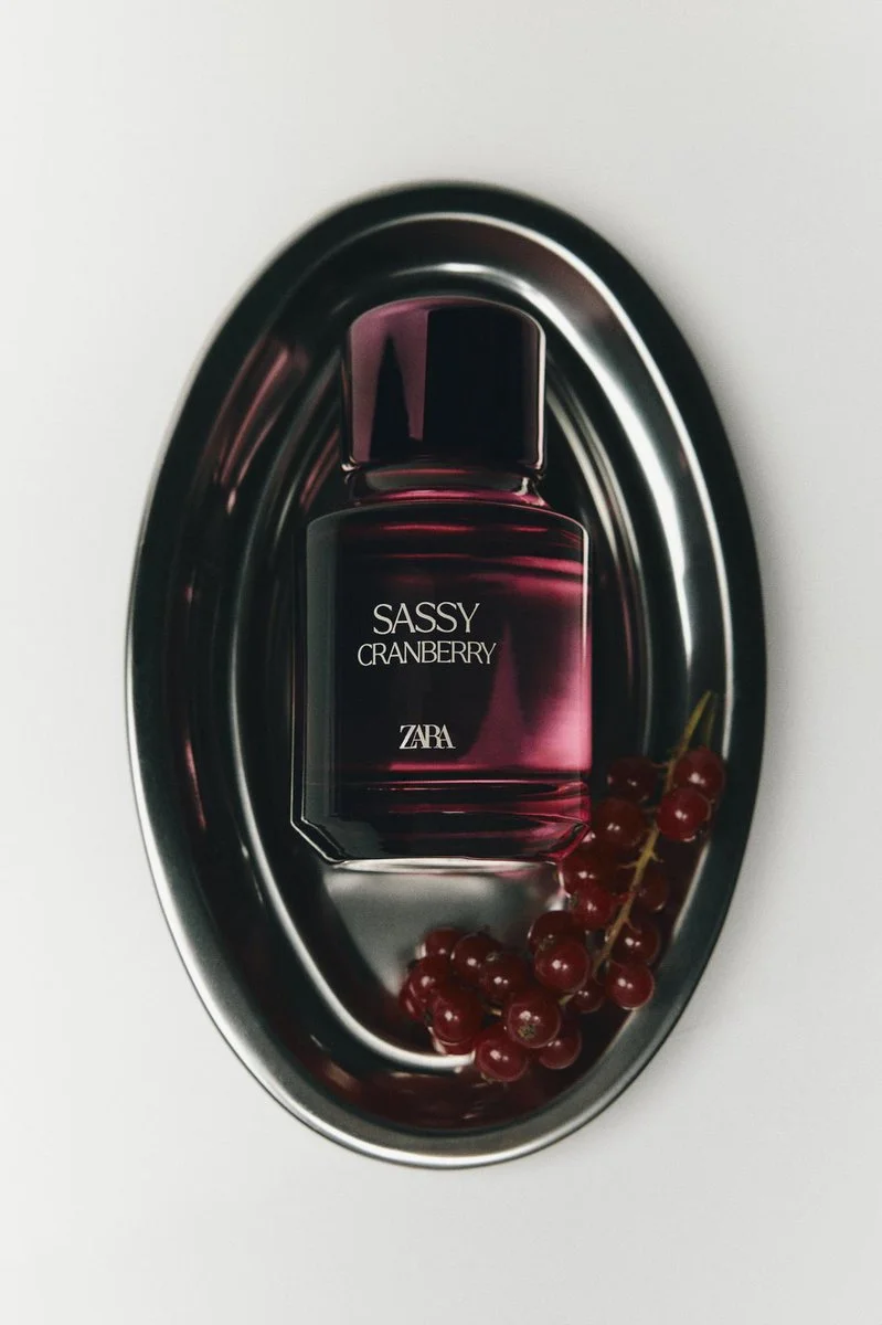 ZARA  SASSY CRANBERRY EDP 100ML (3.4 FL.OZ). - Görsel 4