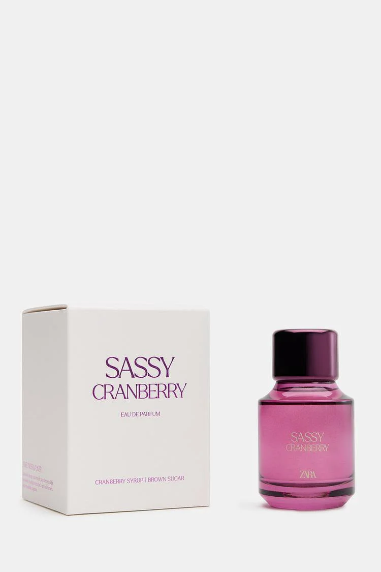 ZARA  SASSY CRANBERRY EDP 100ML (3.4 FL.OZ). - Görsel 2