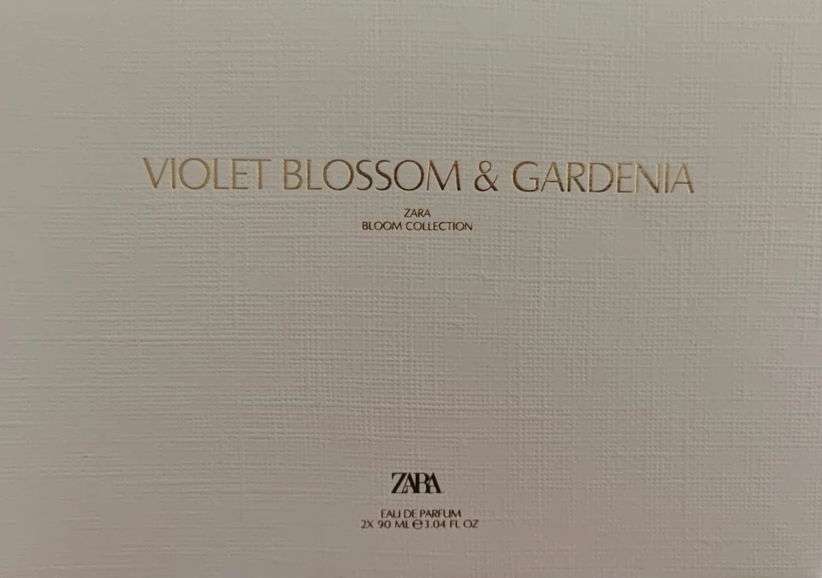 ZARA VIOLET BLOSSOM + GARDENIA EDP 2X90 ML - Görsel 2