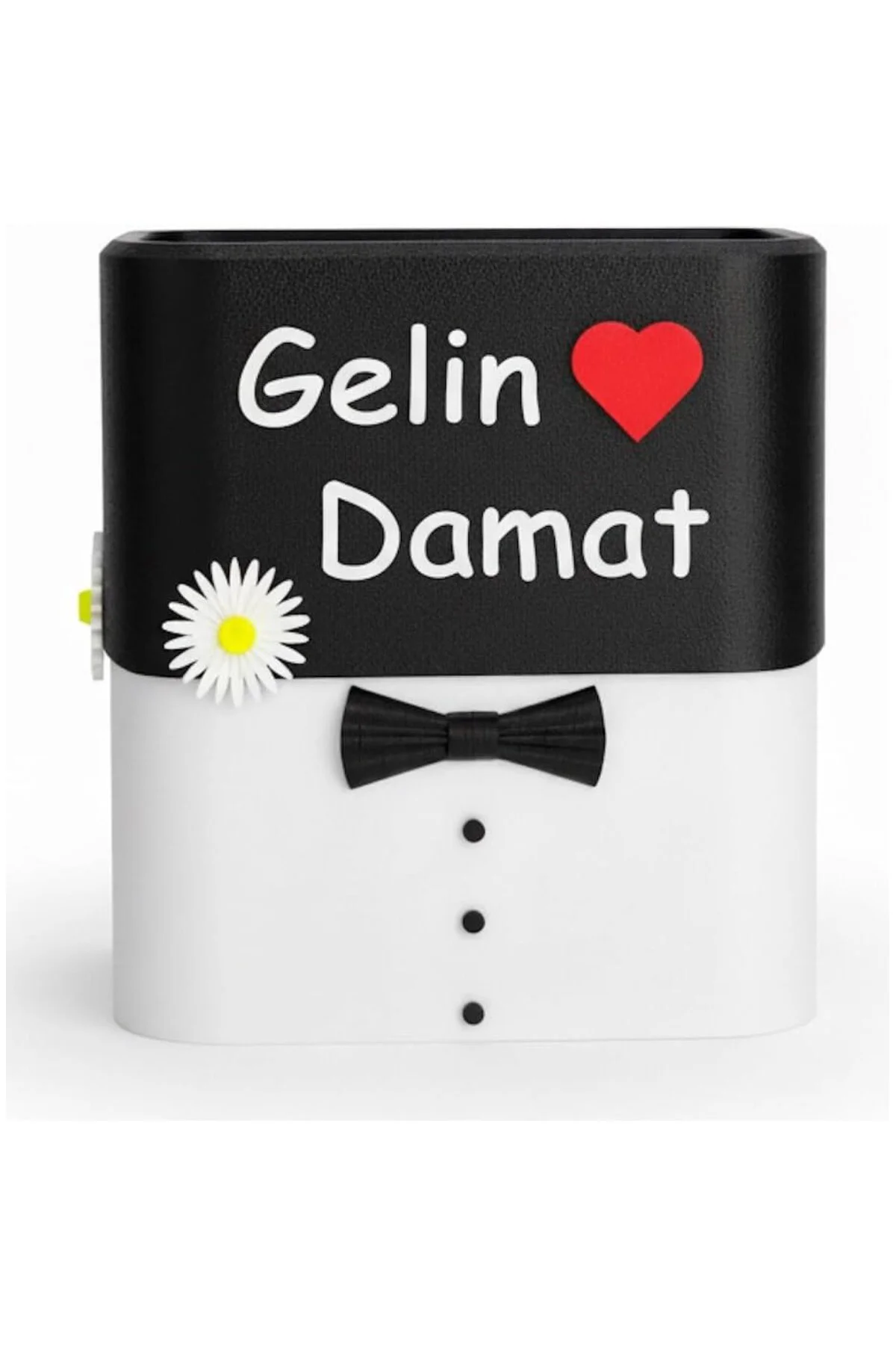 Zarf ve Takı Sandığı, Düğün Nişan Kutusu, İsme Özel, Çiçek Desenl