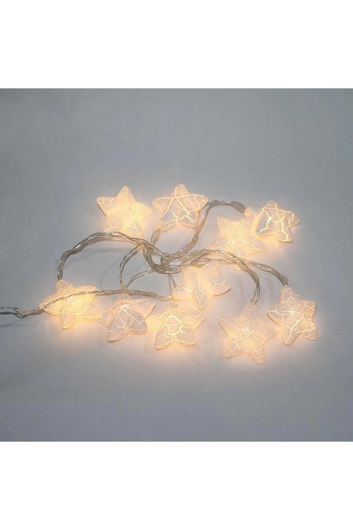 Zarif Yıldızlı Sıralı Led Işık Dekoratif Lamba Hediyelik Zarif Yıldızlı Sıralı Led Işık Dekoratif Lamba Hediyelik