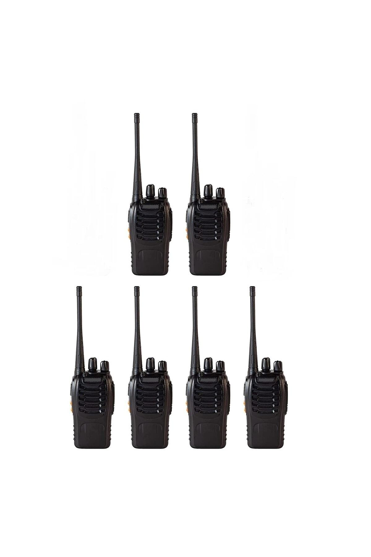 Zastone Baofeng 6 Adet Güvenlik Telsiz Seti 3 Çift El Telsizi