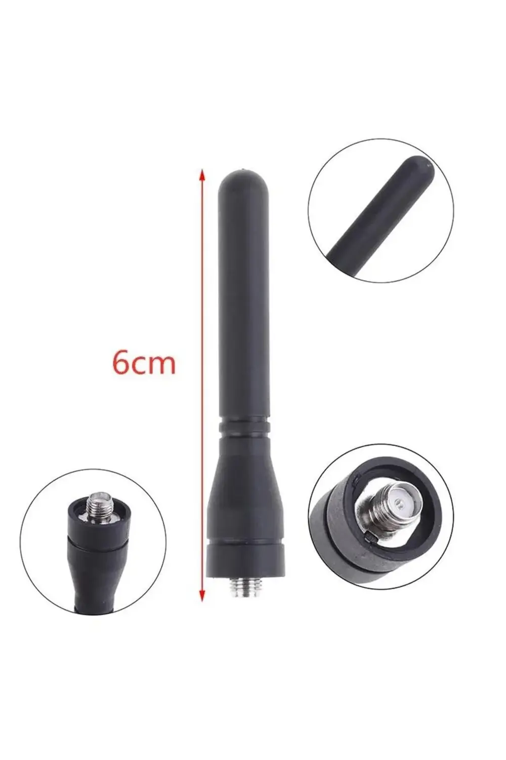 Zastone Retevis Pmr Dişi 6cm Uhf Esnek Anten Telsiz Tamir