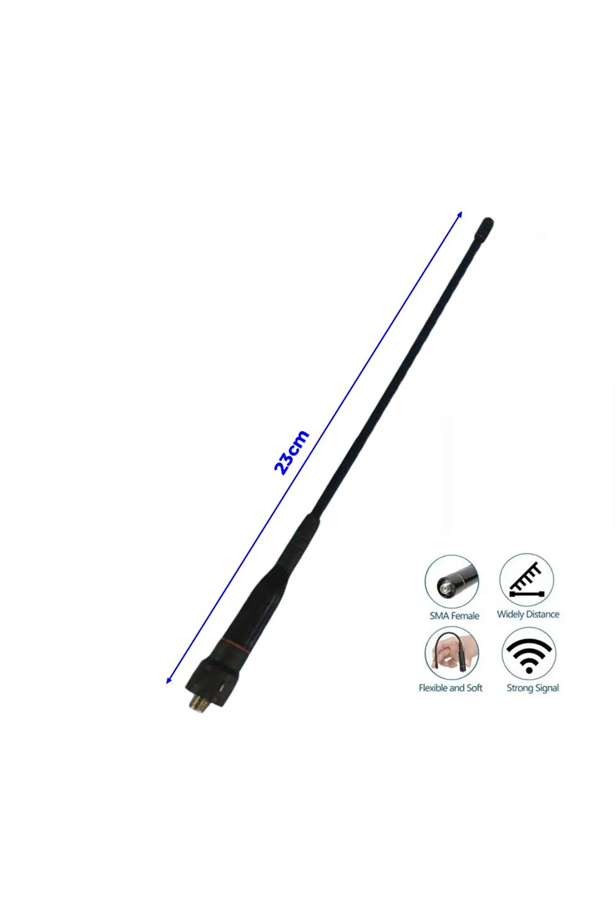 Zastone uv82 5r 888 999 vhf-uhf 23cm Dual Band Dişi Esnek Telsiz 