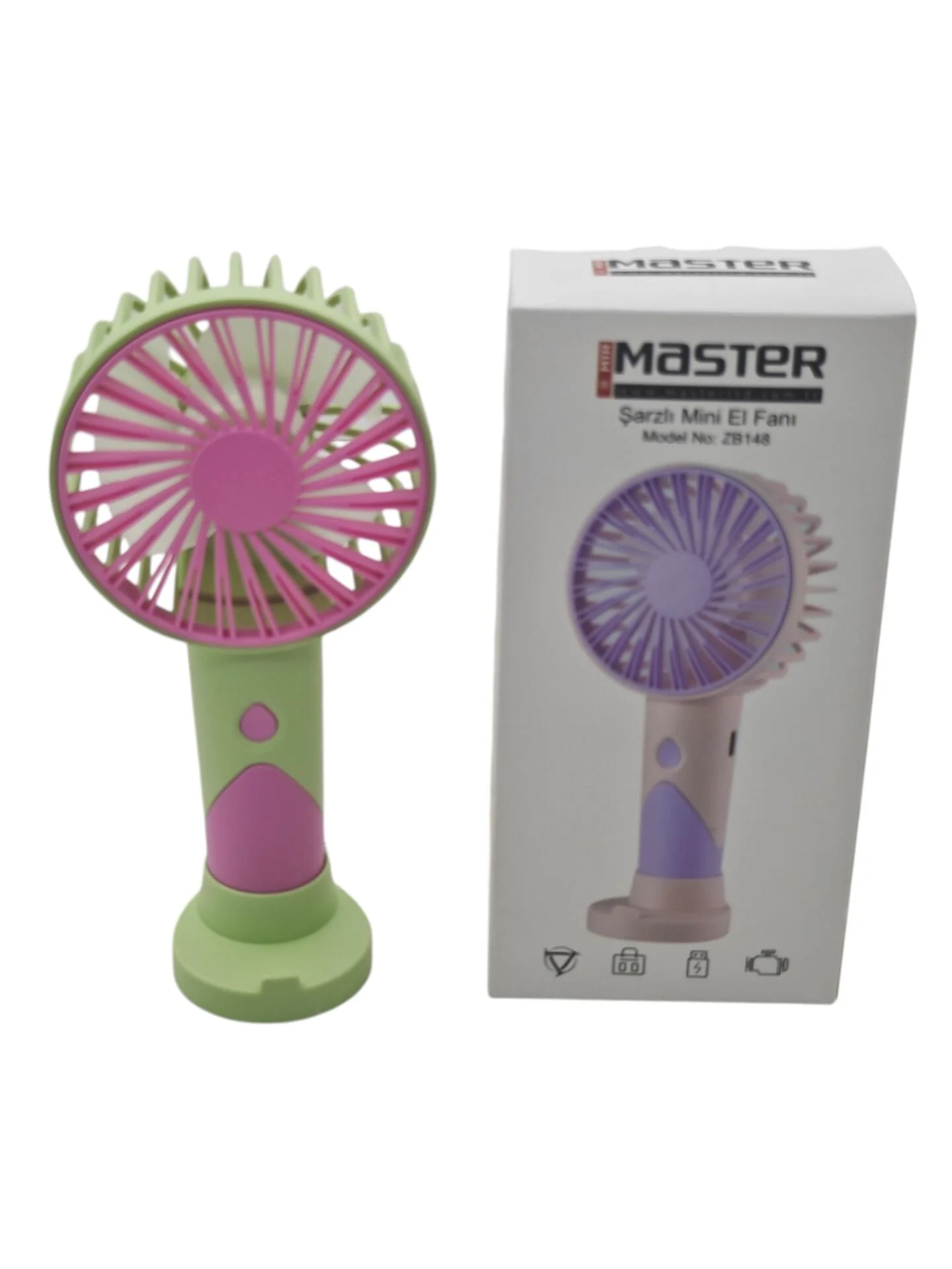 ZB148   Master Şarjlı Mini Fan - El Vantilatörü Fiyatı, Yorumları ve Özellikleri