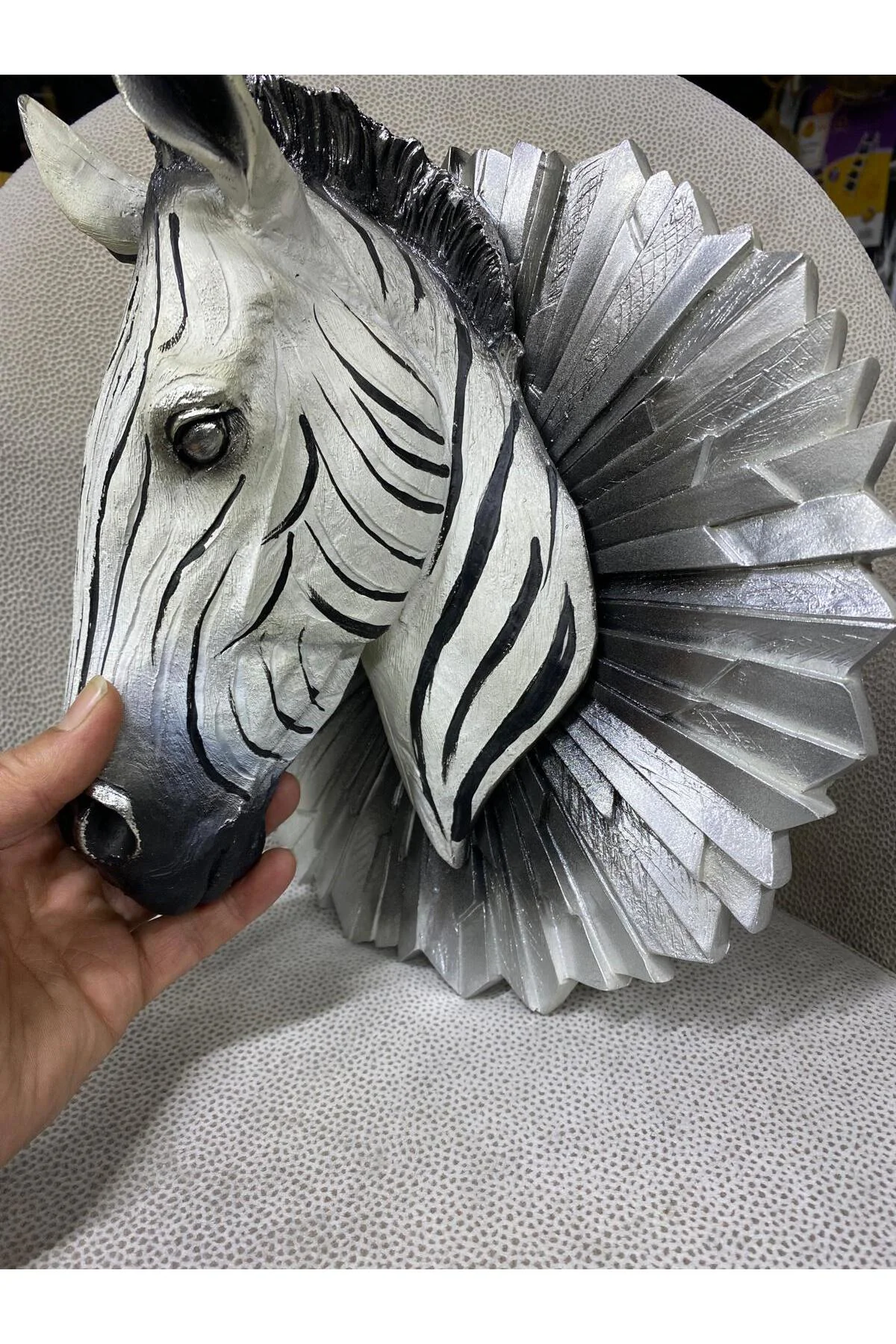 Zebra 3 Boyutlu Duvar Dekoru
