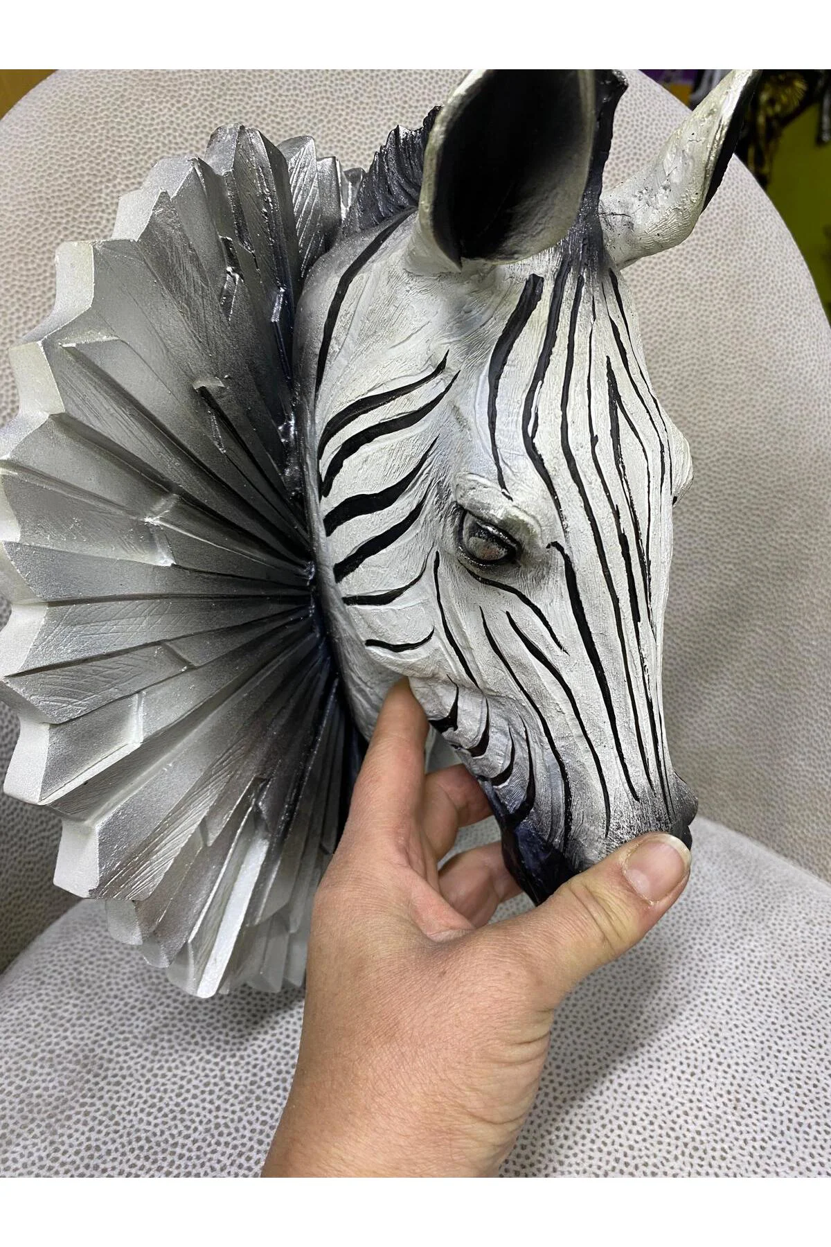 Zebra 3 Boyutlu Duvar Dekoru