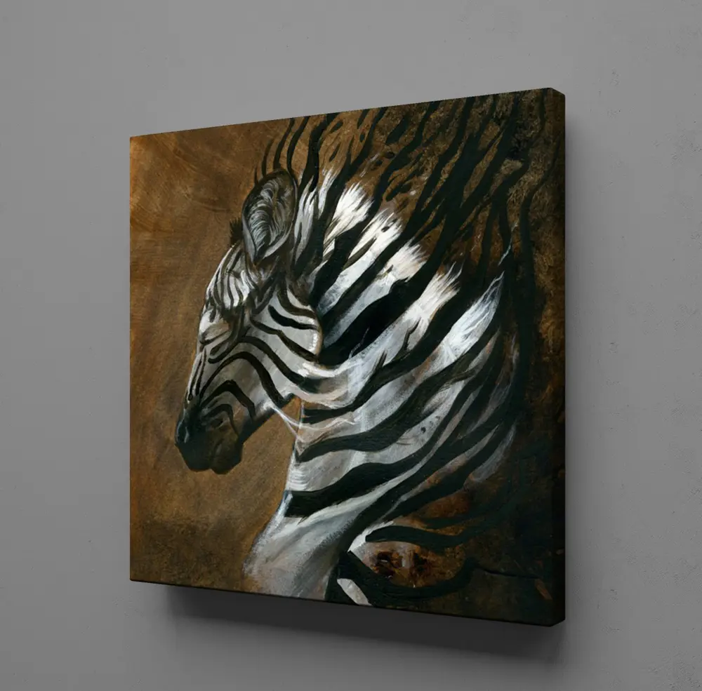 ZEBRA KANVAS TABLO