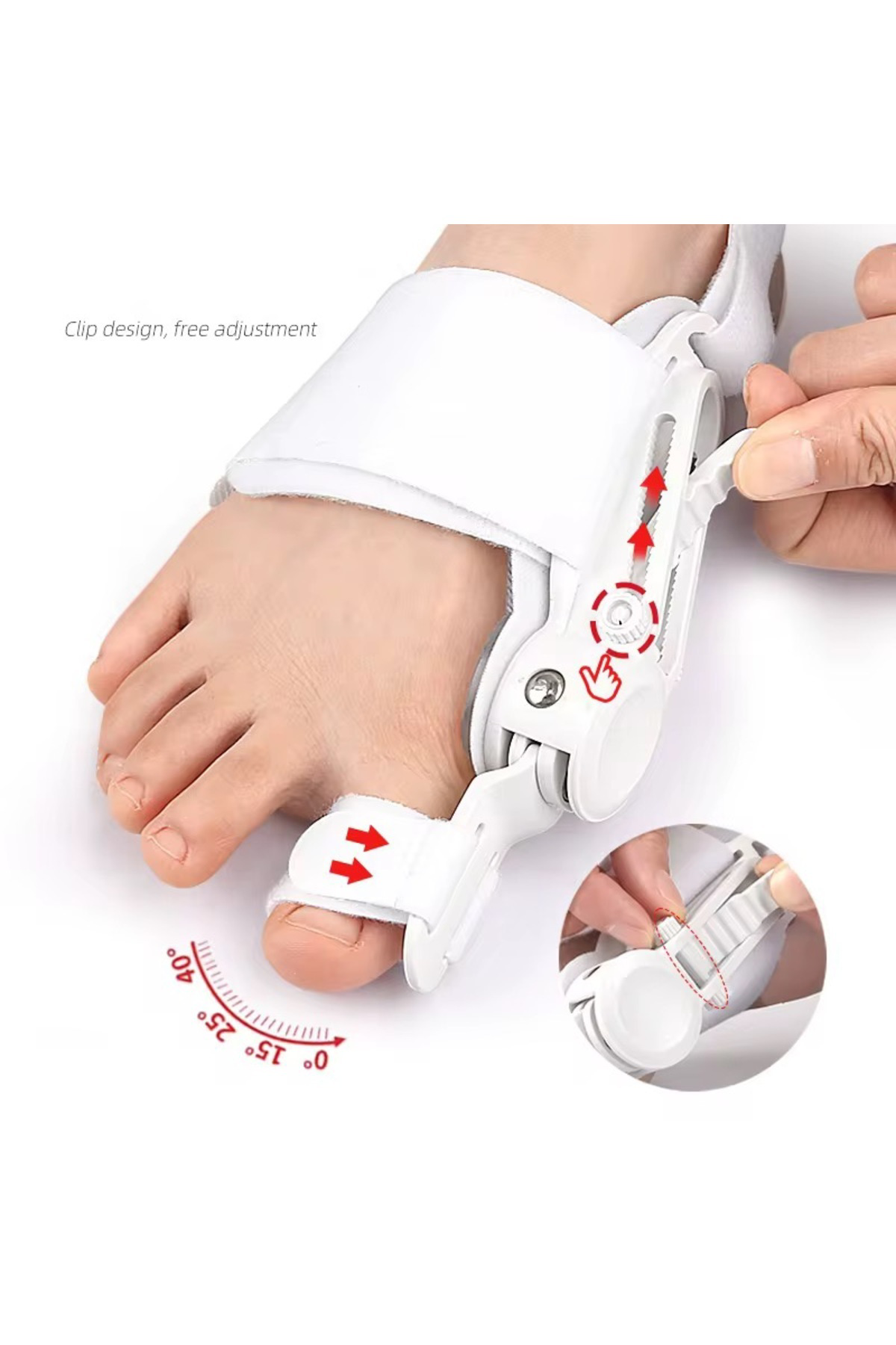 Ht Sağlık Zemra Hallux Valgus Kemik Düzeltici Ayarlı Gece Ateli