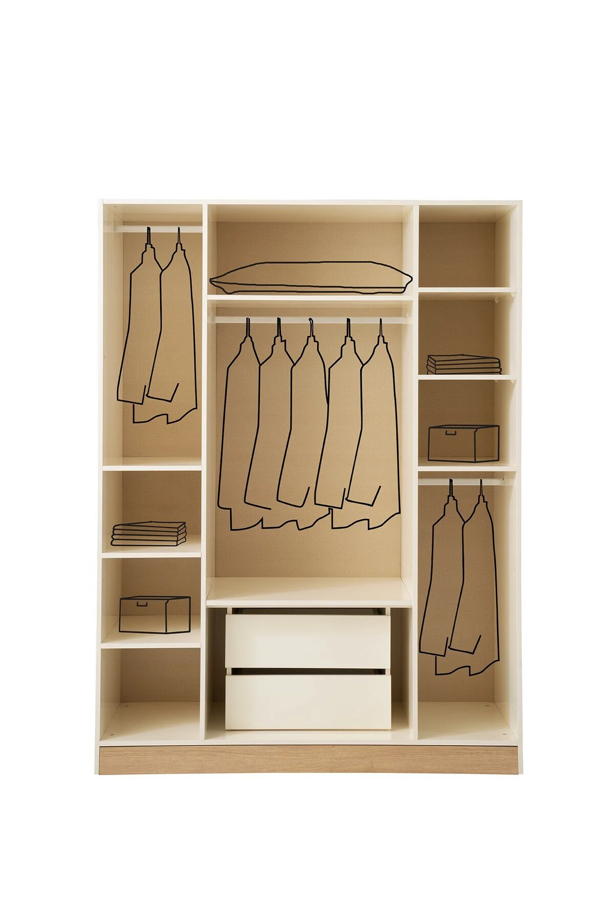 ZEN MDF 4 KAPILI DOLAP Fiyatı, Yorumları ve Özellikleri