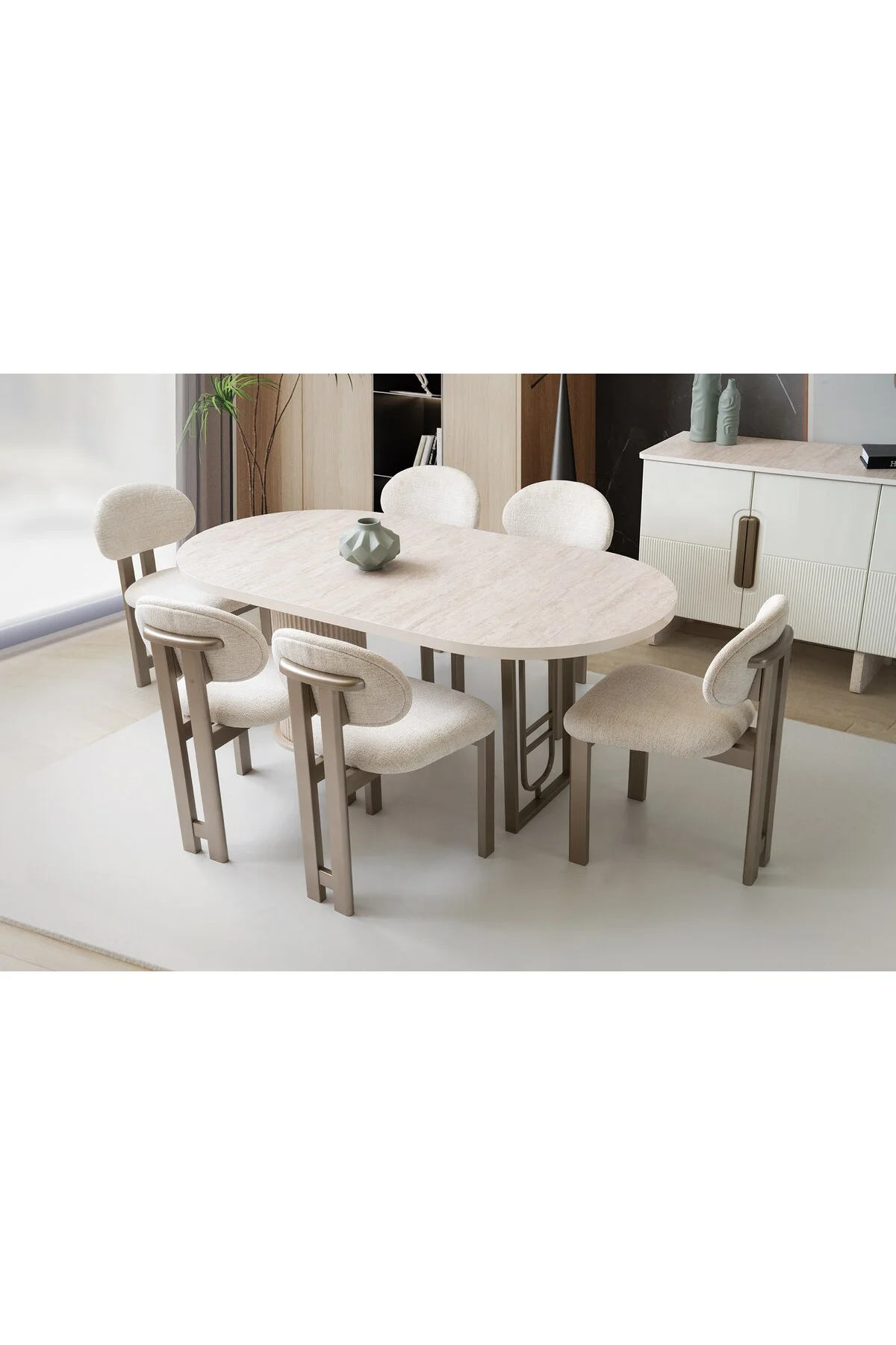 Zen mdf masa + 6 sandalye Fiyatı, Yorumları ve Özellikleri