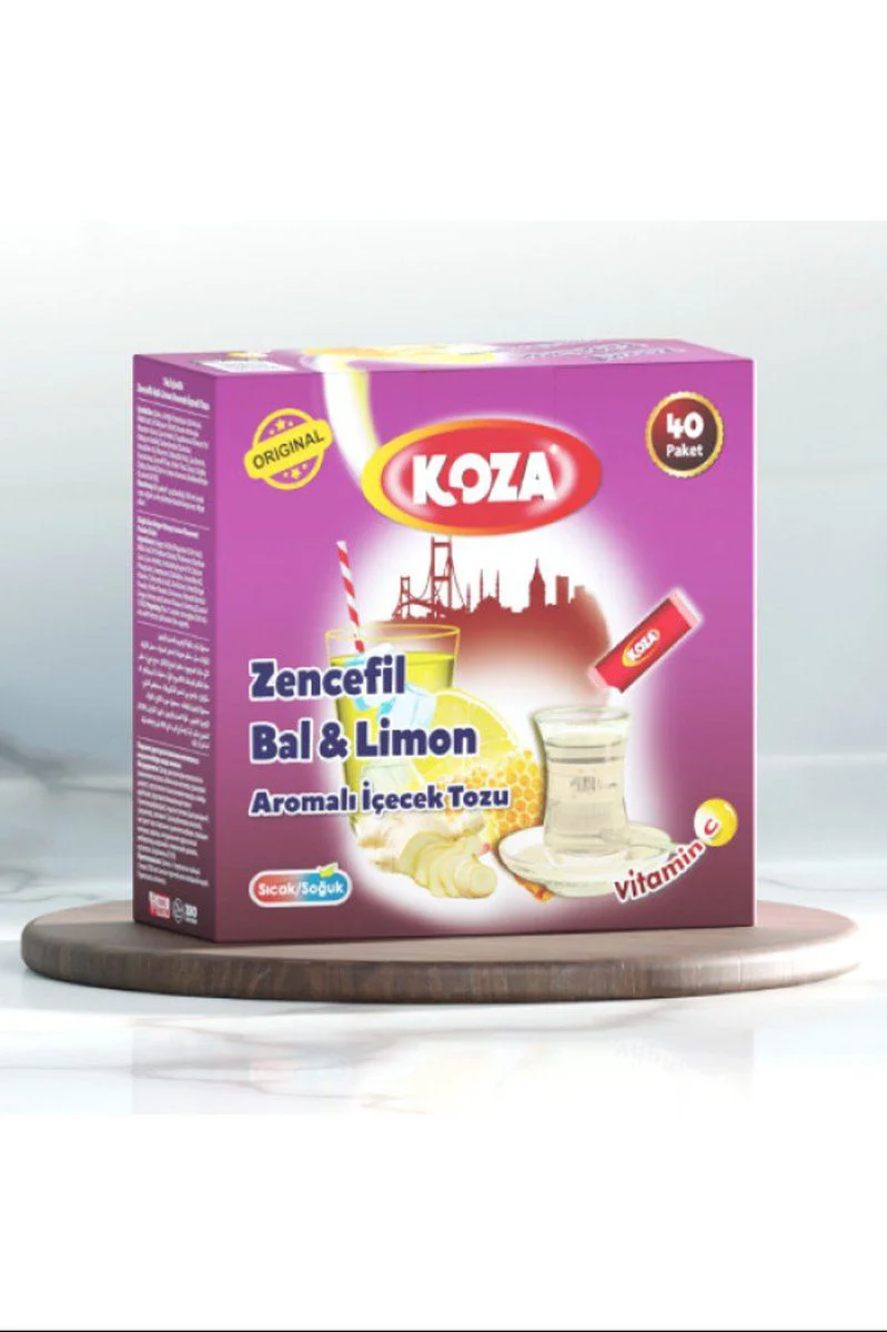 Zencefil Bal Limon Toz İçecek 40'lı - Tek İçimlik Pratik Zencefil Limon İçeceği Fiyatı, Yorumları ve Özellikleri
