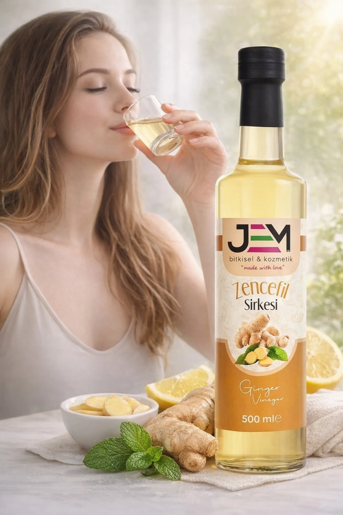 Zencefil Sirkesi 500 ML Ginger Vinegar