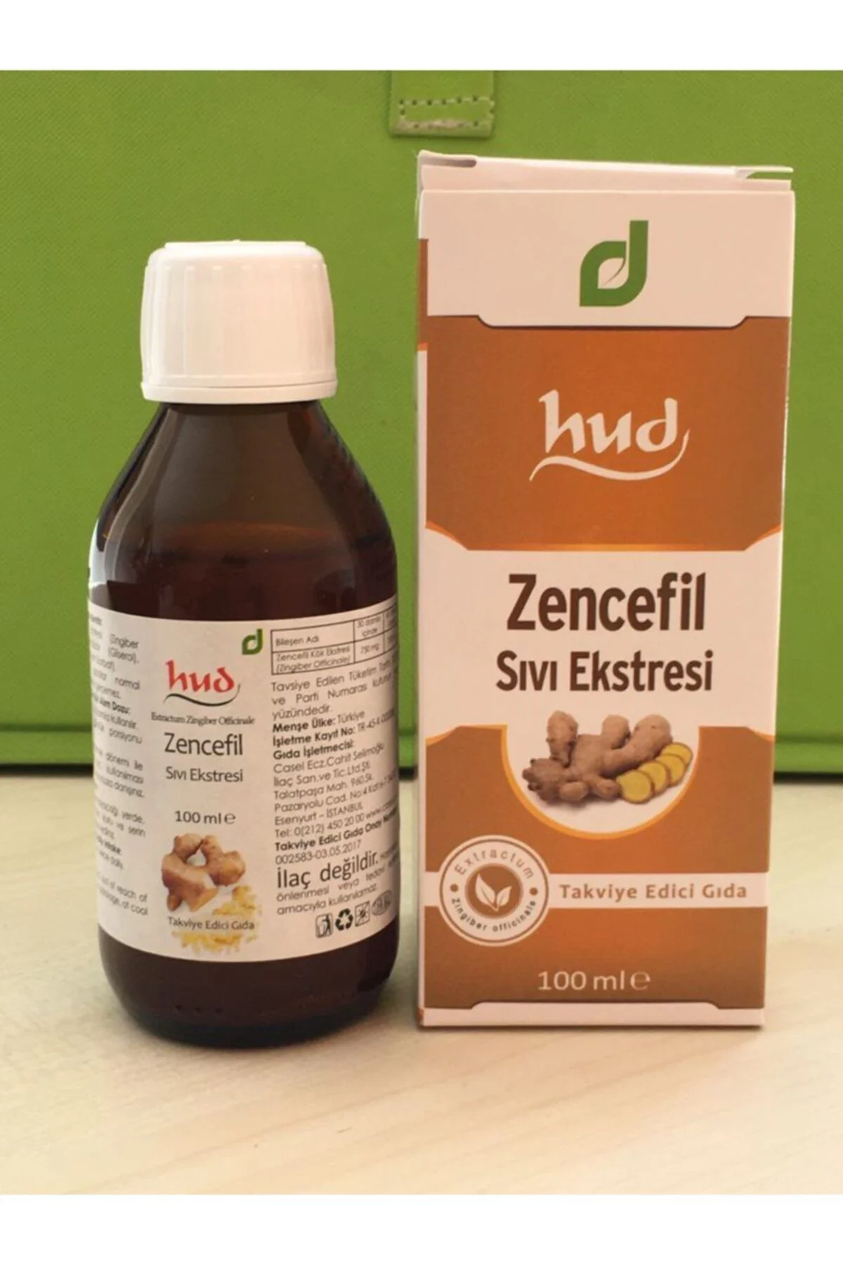 Zencefil Sıvı Ekstresi 100ml