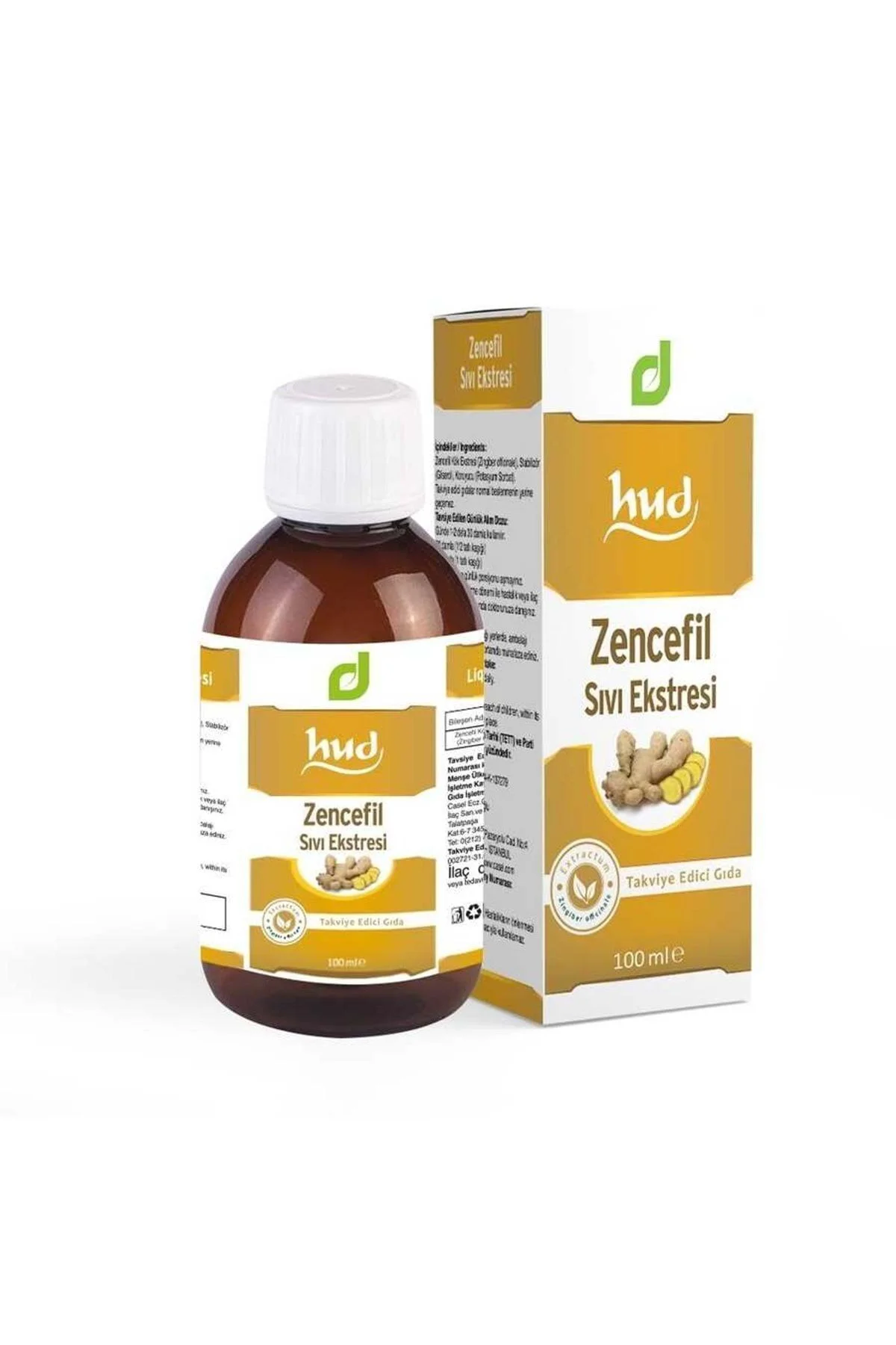 Zencefil Sıvı Ekstresi 100 Ml Zencefil Sıvı Ekstresi 100 Ml