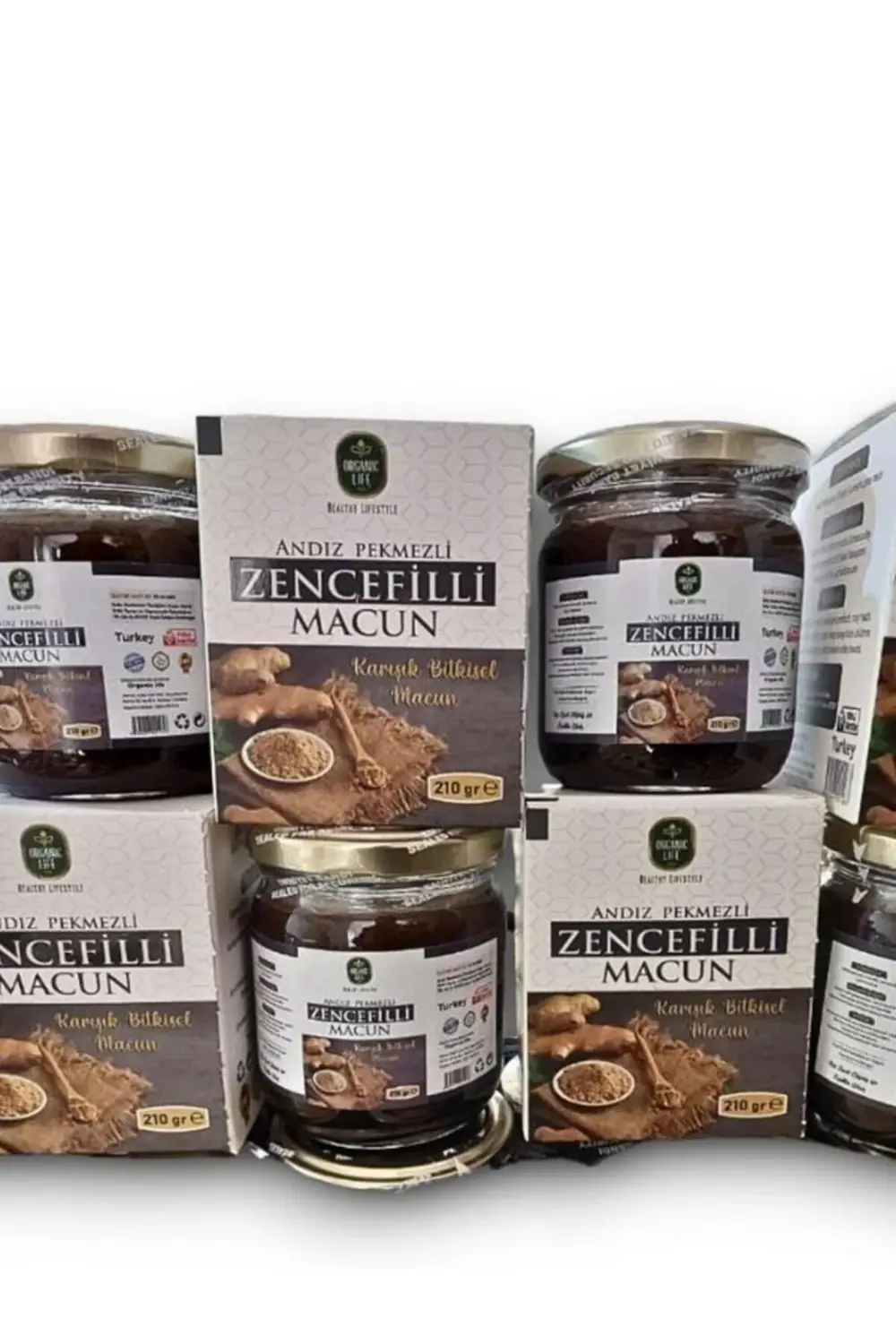 Zencefilli Macun Andız Pekmezli Zencefilli Macun 240 g