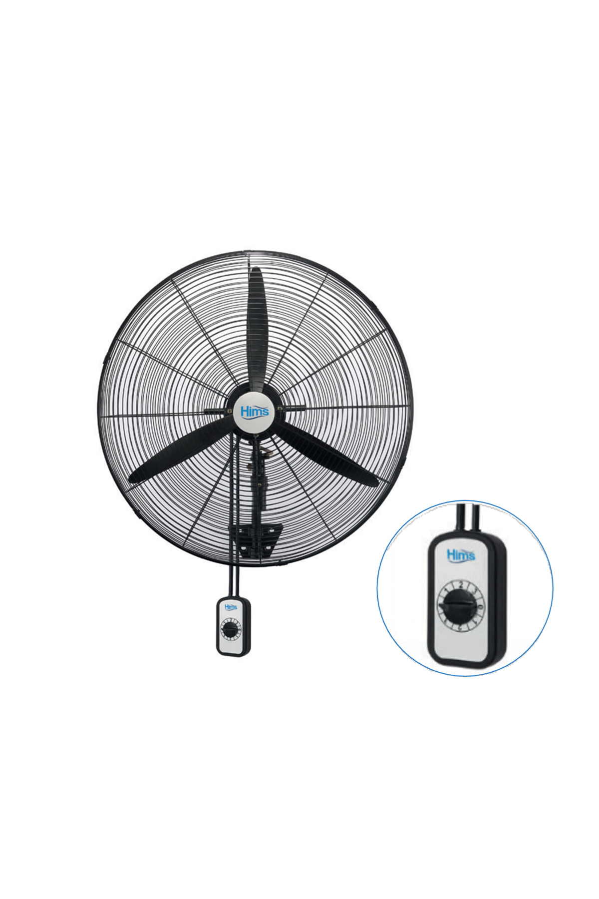 ZENGEZUR HİMS-HEF-DA650-65CM SANAYİ TİPİ DUVAR TİPİ KABLOLU ANAHT