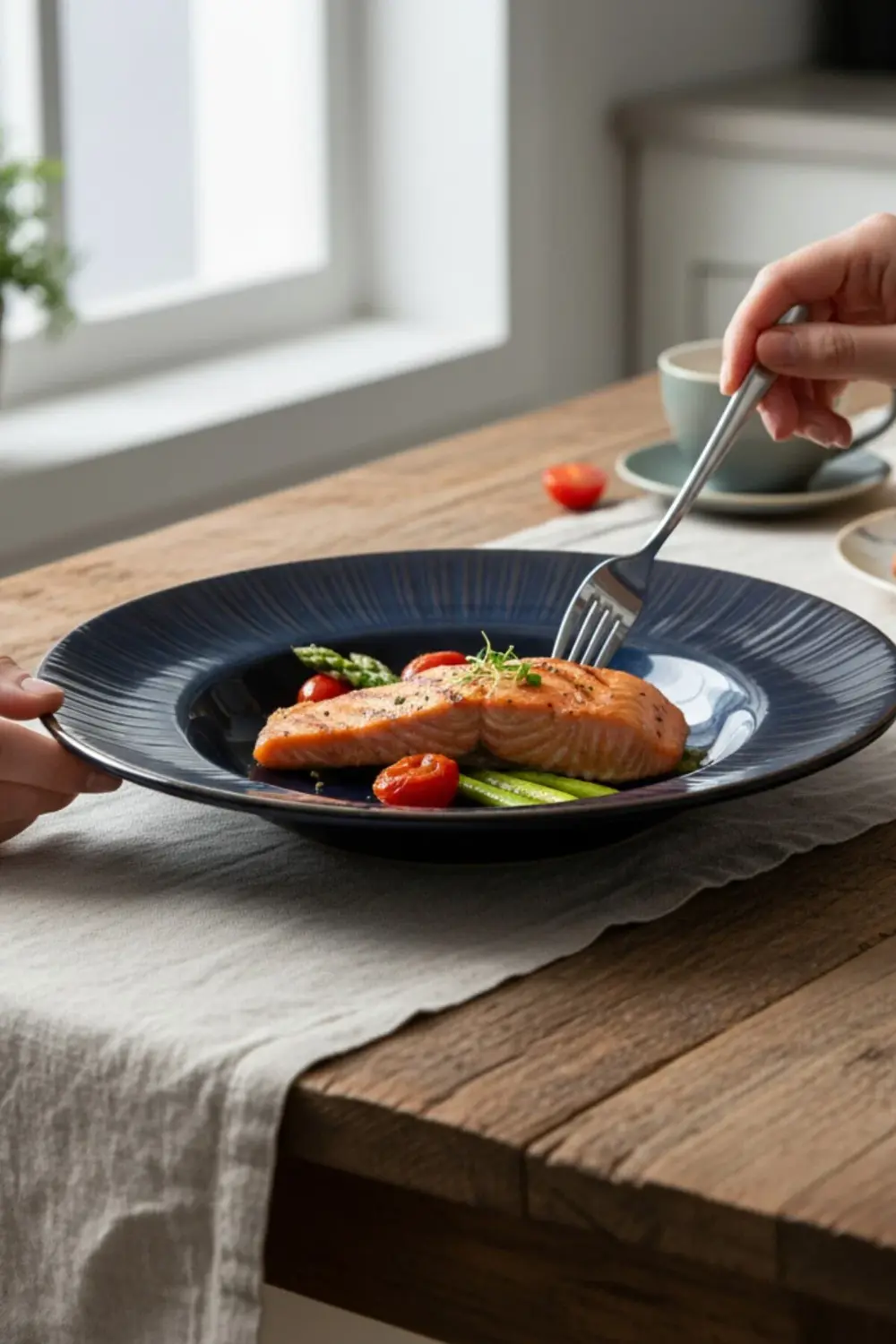 Zenith Mystic 28cm Porselen Makarna Tabağı ve Salata Tabağı