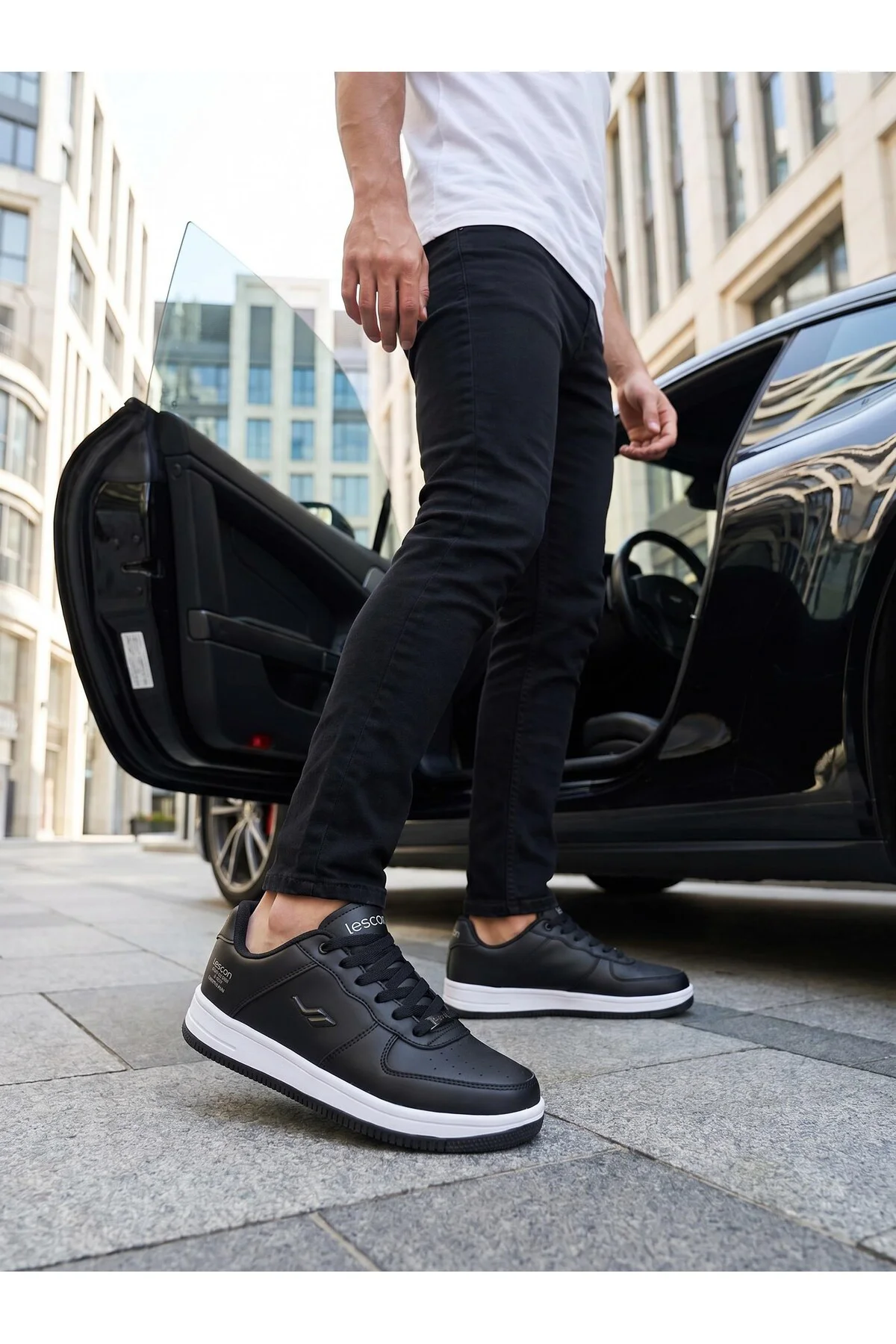 Zeplin 7 Siyah Erkek Spor Sneakers Zeplin 7 Siyah Erkek Spor Sneakers
