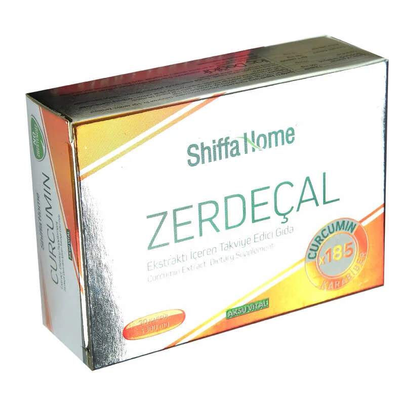 Zerdeçal Ekstraktı 1300mg – 30 Yumuşak Kapsül | Doğal Bağışıklık Desteği