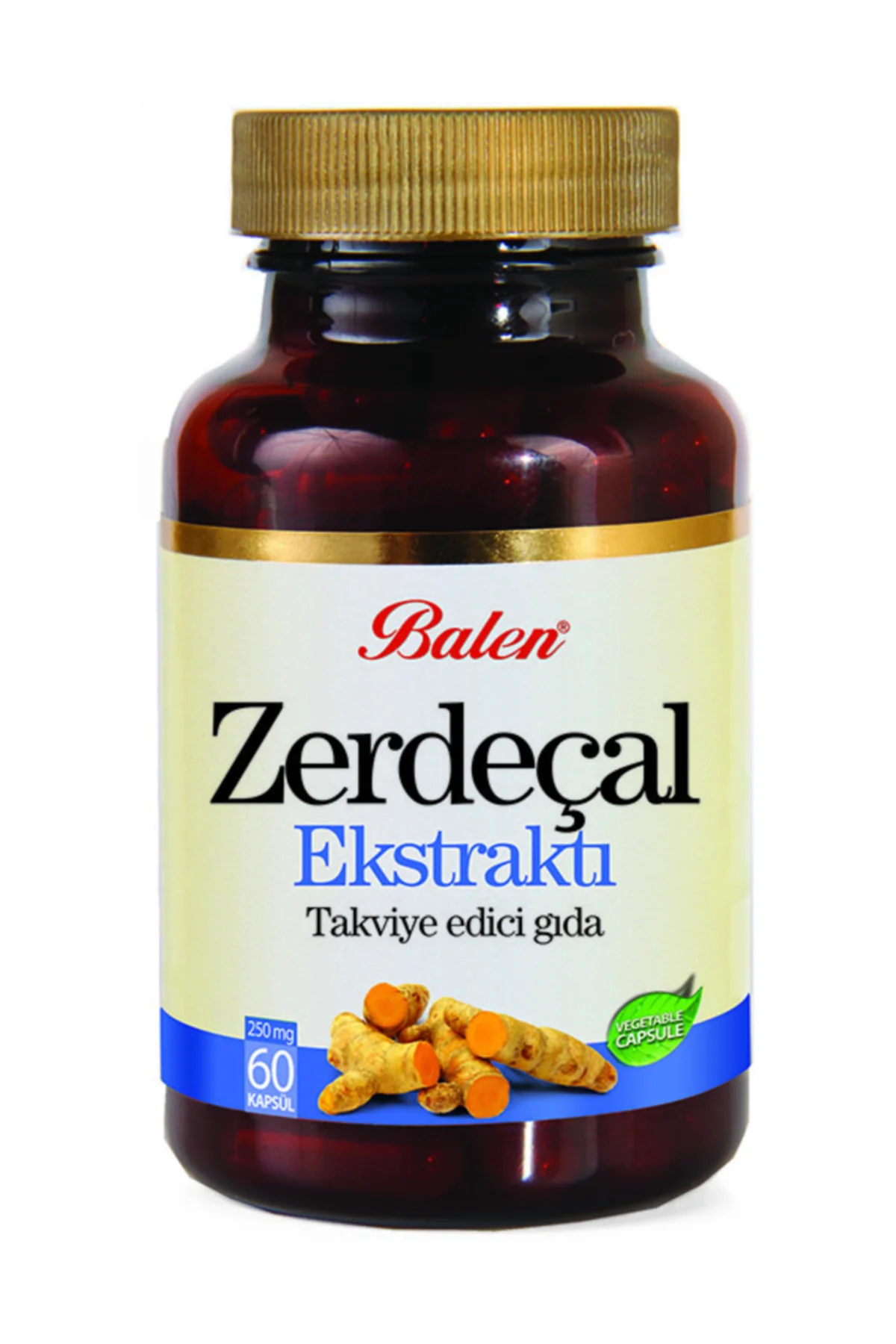 Zerdeçal Ekstraktı 60 Kapsül 250 mg