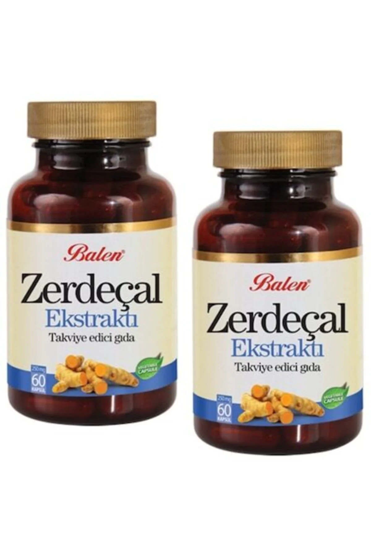 Zerdeçal Ekstraktı Kapsül 325mg*60 2 Adet