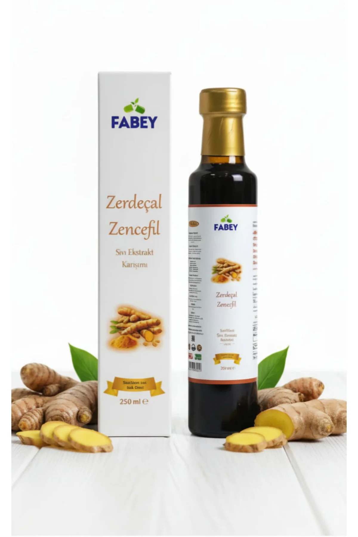 Zerdeçal & Zencefil Sıvı Ekstrakt Karışımı 250ml