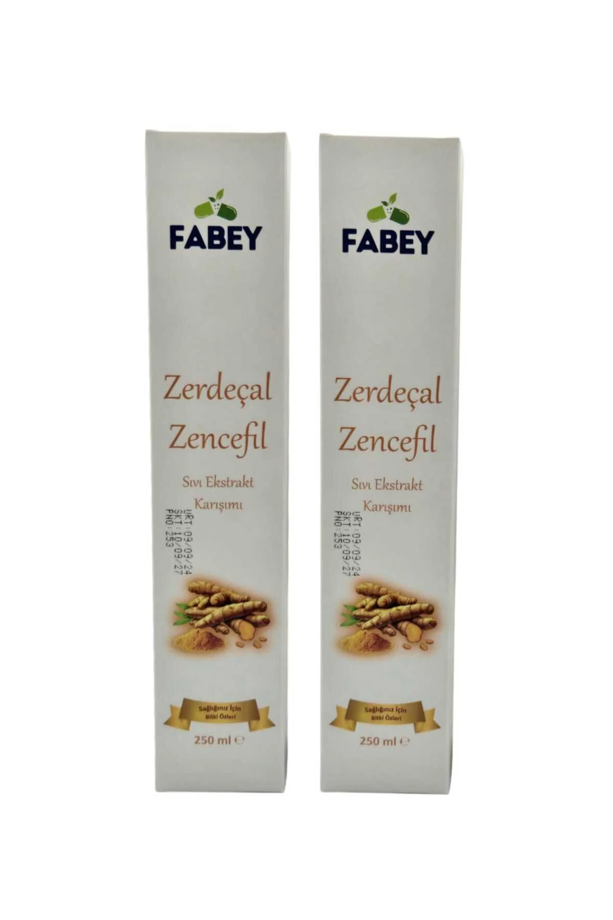 Zerdeçal & Zencefil Sıvı Ekstrakt Karşımı 250ml x2 Adet