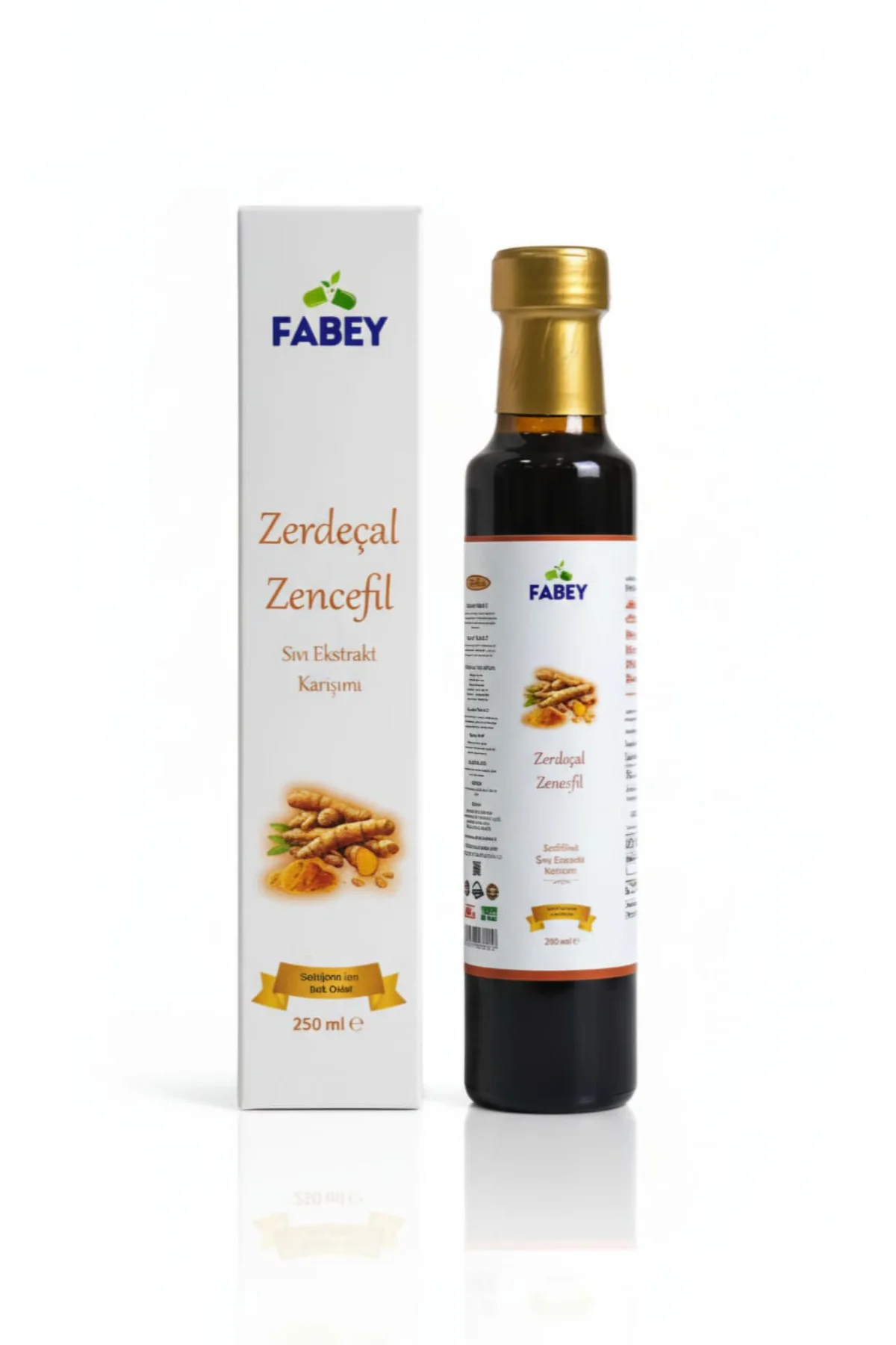 Zerdeçal & Zencefil Sıvı Ekstrakt Karışımı 250ml