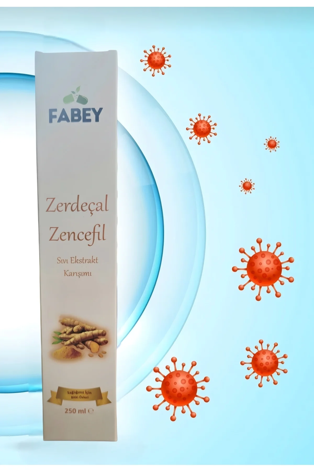 Zerdeçal & Zencefil Sıvı Ekstrakt Karşımı 250ml x2 Adet