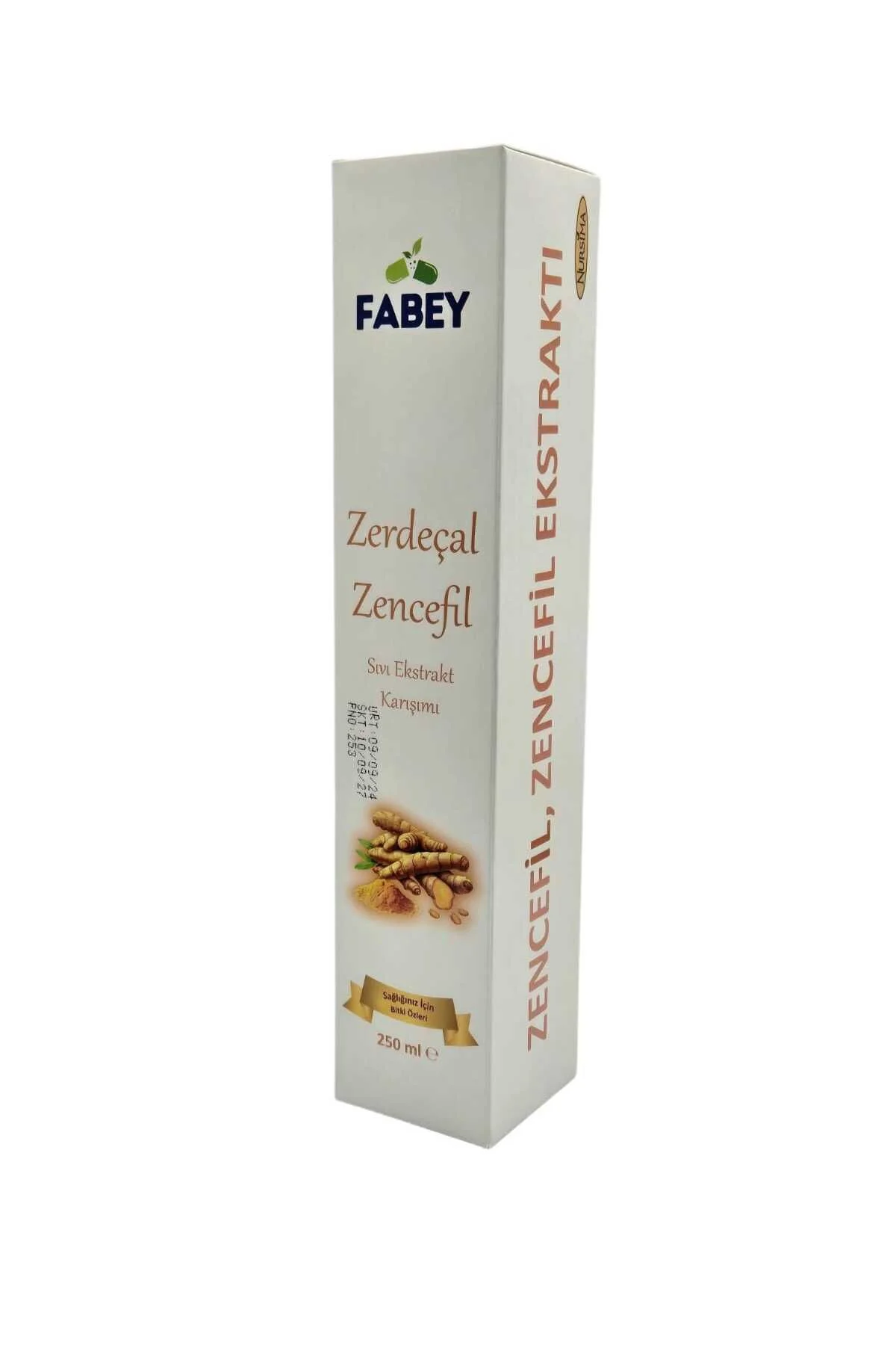 Zerdeçal & Zencefil Sıvı Ekstrakt Karışımı 250ml