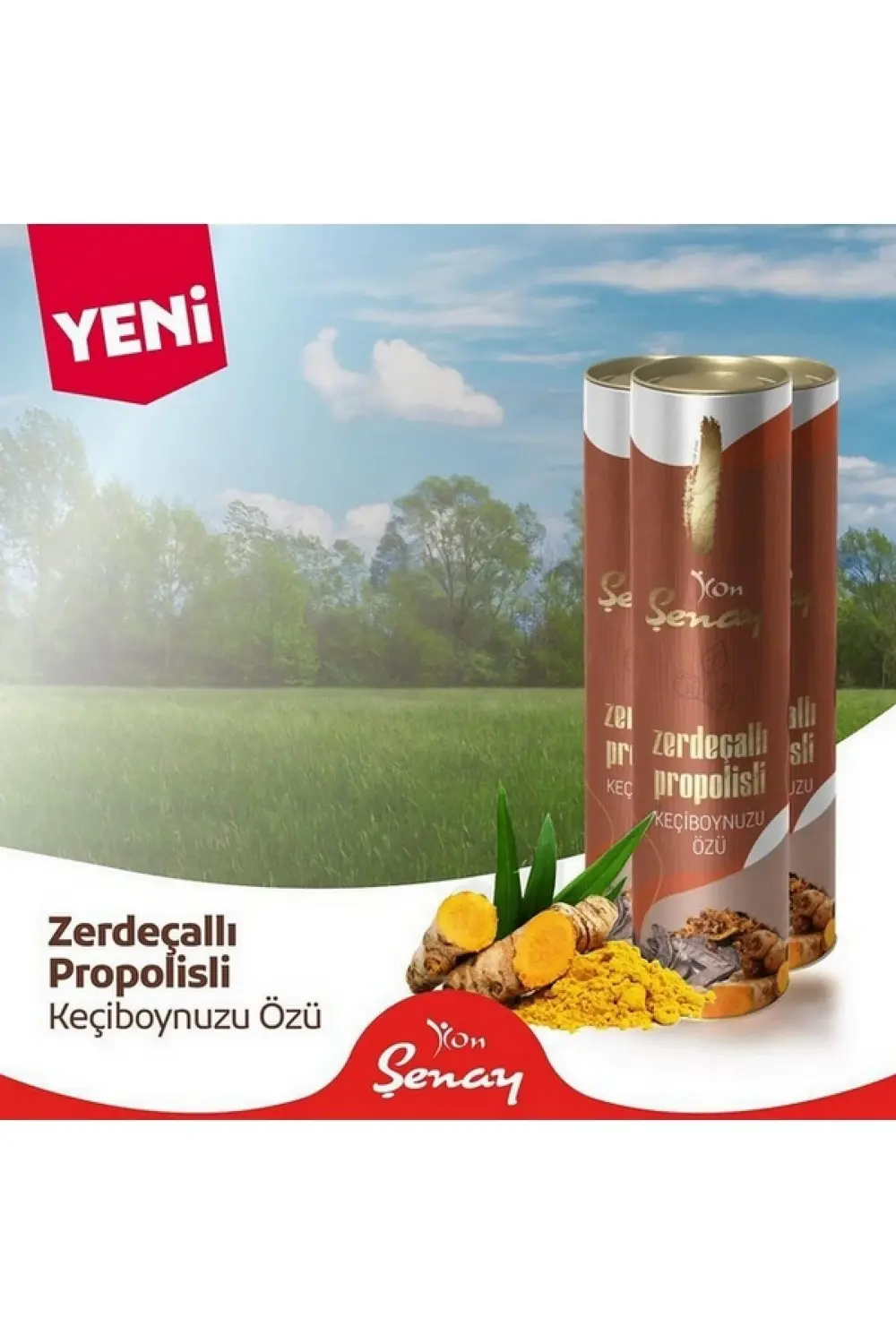 Zerdeçallı Propolisli Keçiboynuzu Özü 350 gr 3 Adet