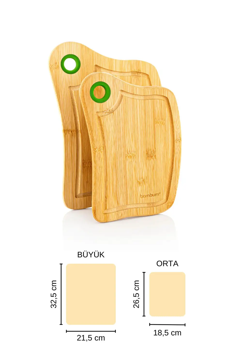 Zeri 2 li Bambu Kesme Tahtası