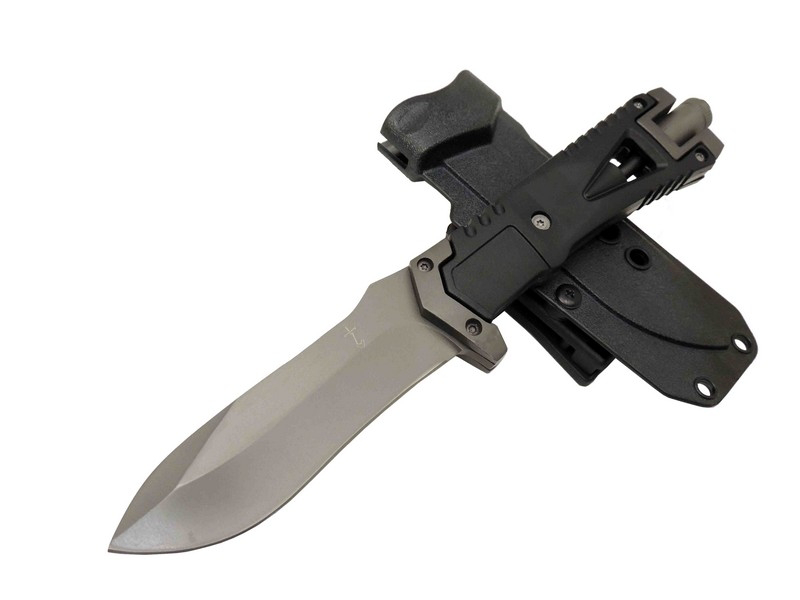 Zero Error Tactical 7 40 Siyah Outdoor Bıçak 27cm - Siyah Sap, Ma