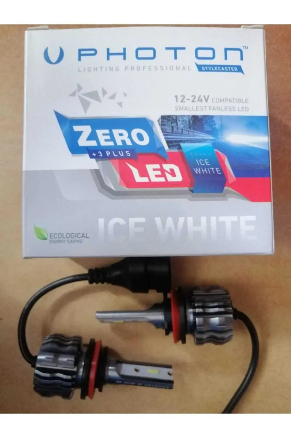 Zero H11 +3 Plus Fansız Led 12volt-24volt Zr3729 Ice White Fansız